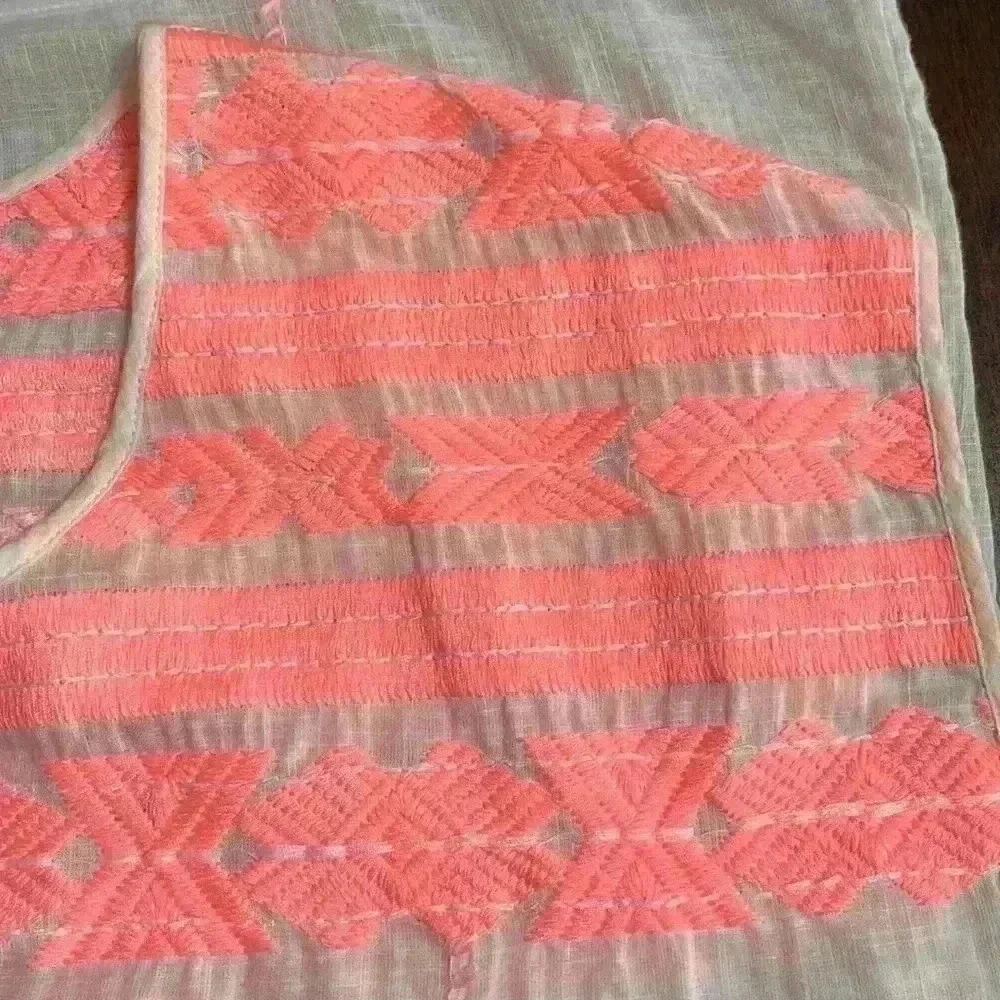 J.Crew embroidered tunic